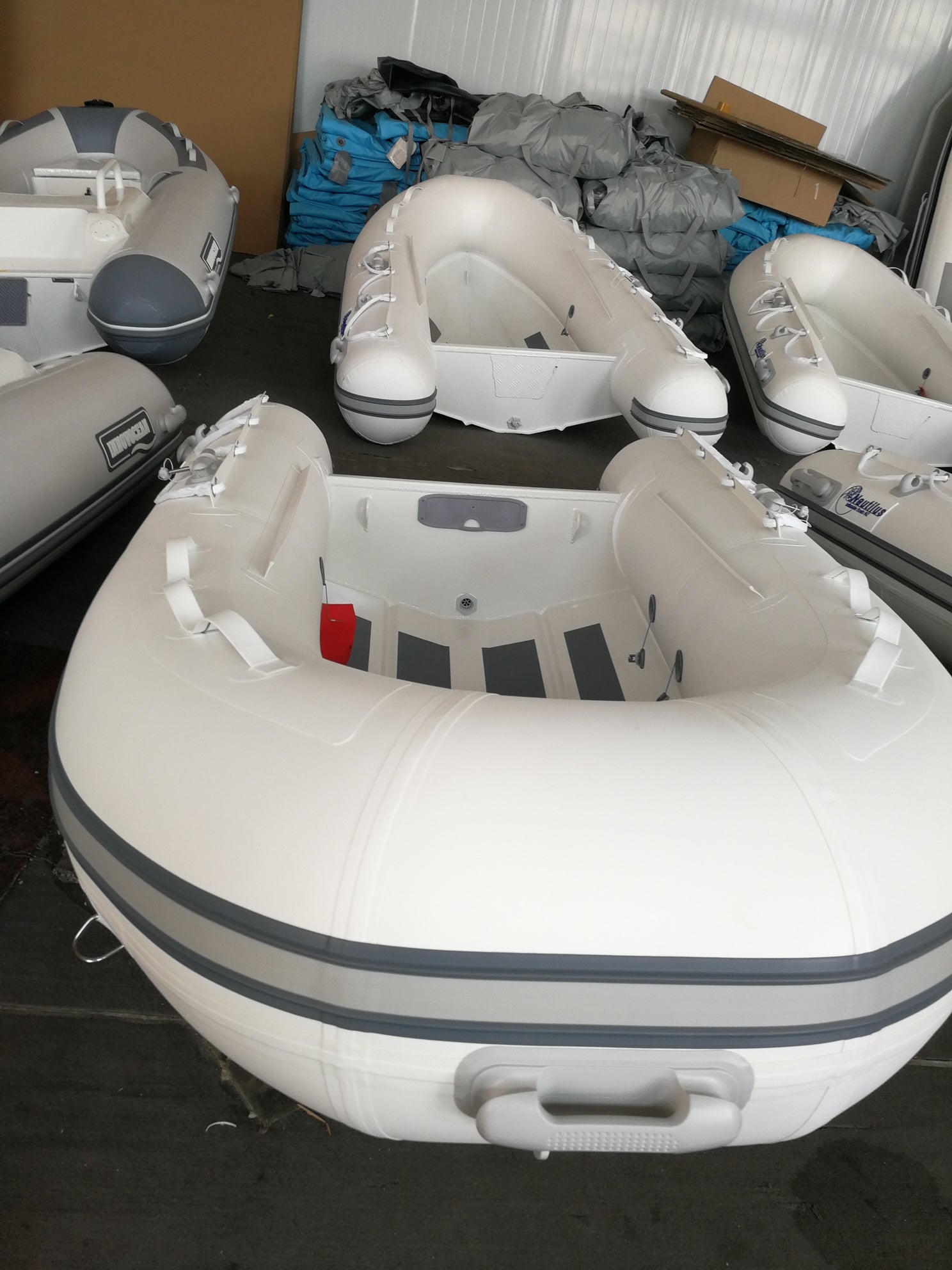 Nautilus Inflatables RIB 310A alloy hull.